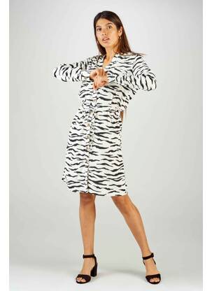 Robe courte blanc ONLY femme