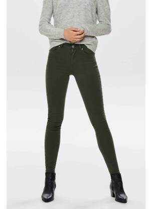 Pantalon slim vert ONLY femme