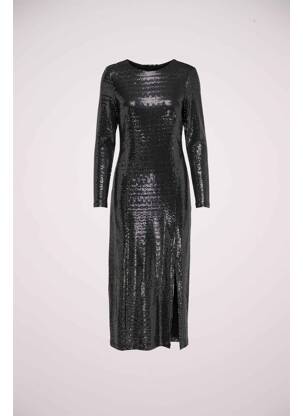 Robe longue argent ONLY femme