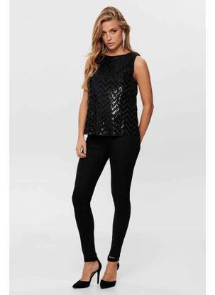 Top noir JACQUELINE DE YONG femme