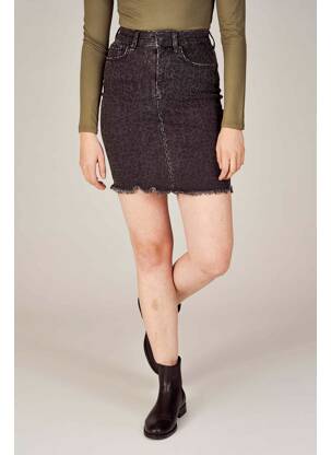 Jupe mi-longue marron ONLY femme