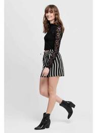 Short bleu ONLY femme