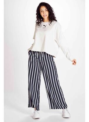 Pantalon large bleu ONLY femme