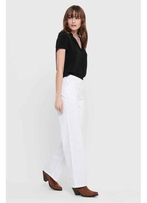 Pantalon large blanc JACQUELINE DE YONG pour femme