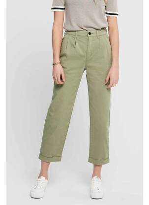 Pantalon chino argent ONLY femme