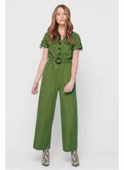 Combi-pantalon vert ONLY pour femme seconde vue