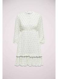 Robe mi-longue blanc ONLY femme