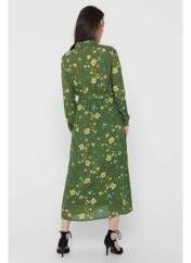 Robe longue vert ONLY pour femme seconde vue