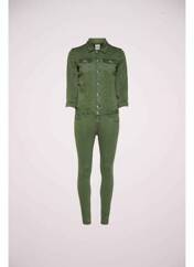 Combi-pantalon vert ONLY pour femme seconde vue