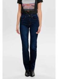 Jeans coupe droite bleu ONLY femme