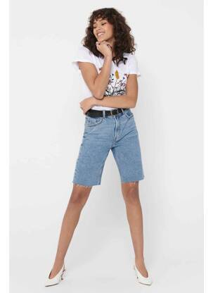 Bermuda bleu ONLY femme