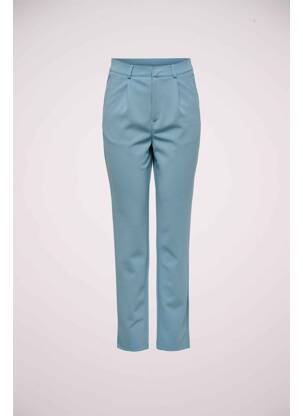 Pantalon chino bleu JACQUELINE DE YONG femme
