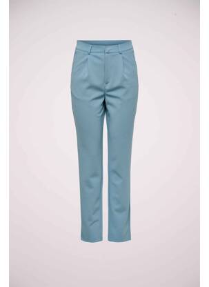 Pantalon chino bleu JACQUELINE DE YONG pour femme