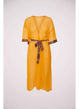 Veste kimono jaune ONLY femme