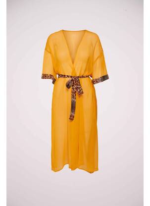Veste kimono jaune ONLY pour femme