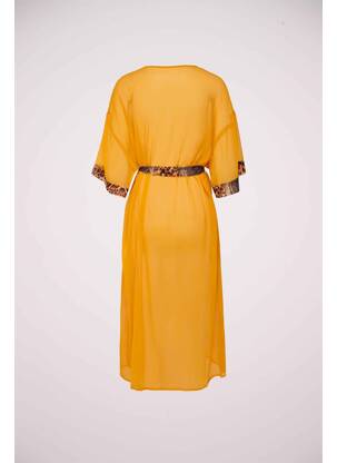 Veste kimono jaune ONLY femme
