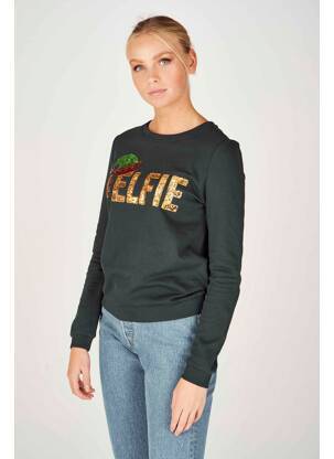 Sweat-shirt vert ONLY femme