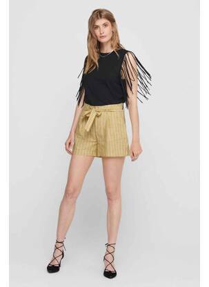 Short jaune ONLY femme