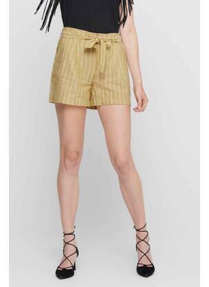 Short jaune ONLY femme