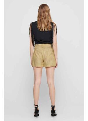 Short jaune ONLY femme
