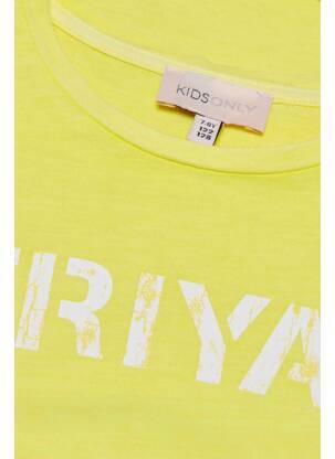 T-shirt jaune ONLY fille