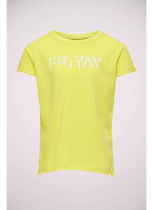T-shirt jaune ONLY fille