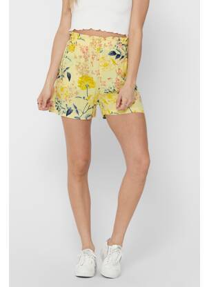 Short jaune ONLY femme