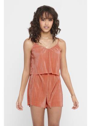 Combishort rouge ONLY femme