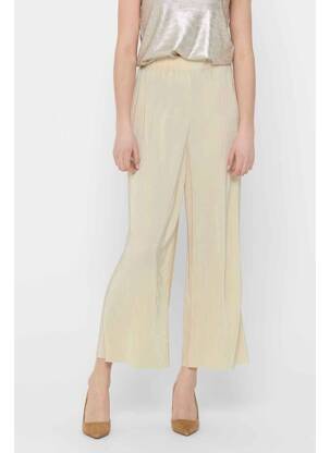 Pantalon droit or ONLY femme
