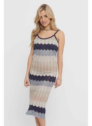 Robe pull vert ONLY femme