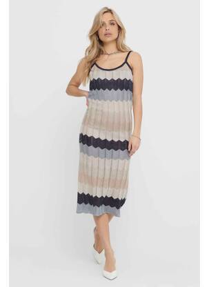 Robe pull vert ONLY femme