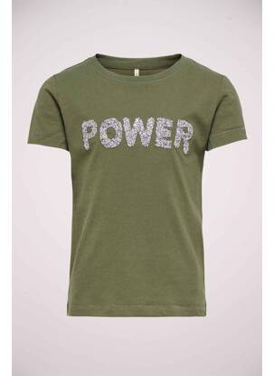 T-shirt vert ONLY fille