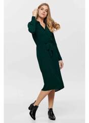 Robe mi-longue vert JACQUELINE DE YONG pour femme seconde vue