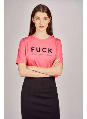 Crop top rose ONLY femme