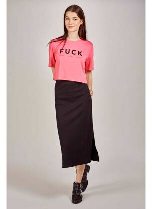 Crop top rose ONLY femme