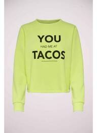 Sweat-shirt vert ONLY femme