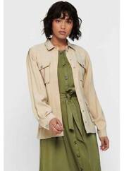 Veste casual beige ONLY pour femme seconde vue