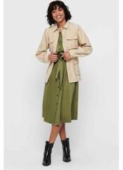 Veste casual beige ONLY pour femme seconde vue