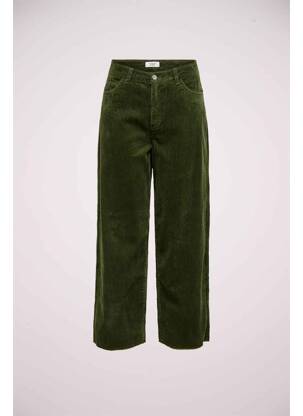 Pantalon 7/8 vert JACQUELINE DE YONG pour femme