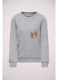 Sweat-shirt gris ONLY fille