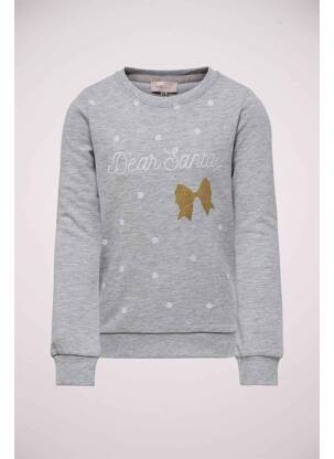 Sweat-shirt gris ONLY pour fille