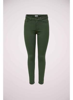Pantalon slim vert JACQUELINE DE YONG femme