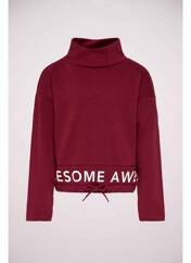 Sweat-shirt rouge ONLY pour fille seconde vue