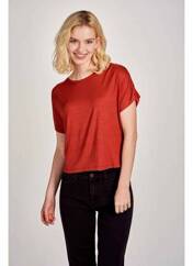 T-shirt rouge ONLY pour femme seconde vue