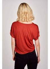 T-shirt rouge ONLY pour femme seconde vue