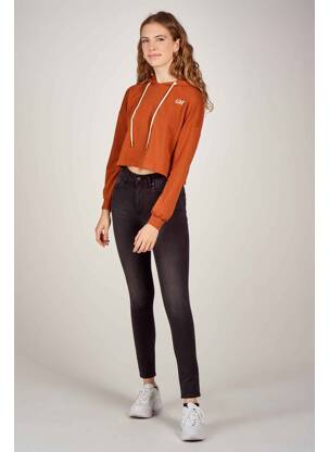 Sweat-shirt à capuche marron ONLY femme