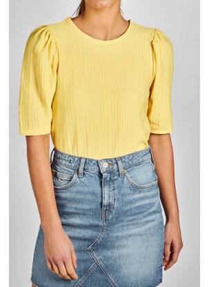 T-shirt jaune ONLY femme