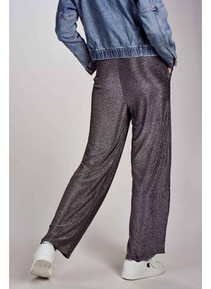 Pantalon droit noir JACQUELINE DE YONG femme