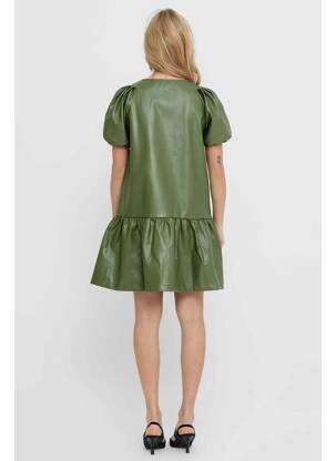 Robe mi-longue vert ONLY femme