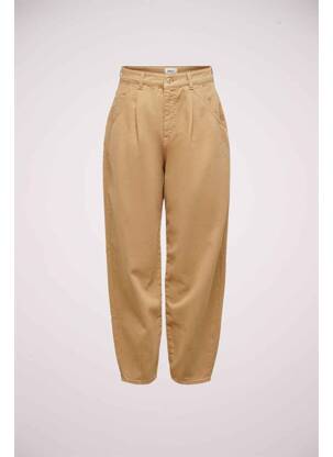 Jeans boyfriend marron ONLY femme